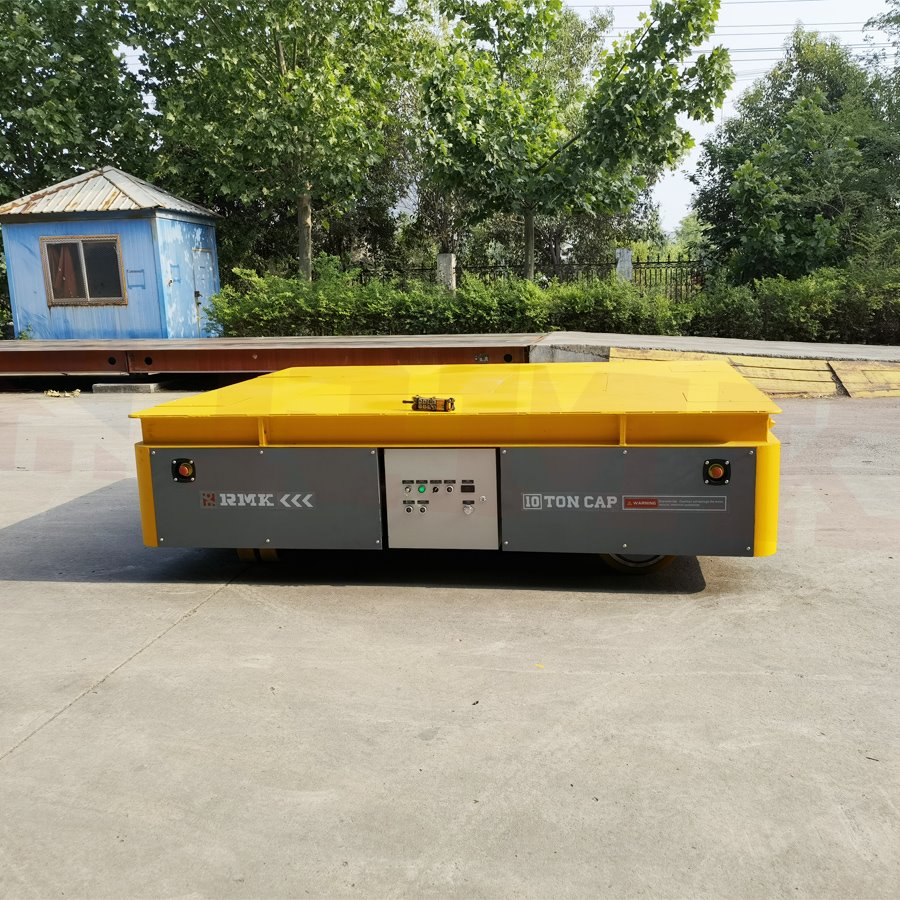 Carro de transferencia eléctrico sin rieles