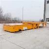 Carro de transporte industrial-autopropulsado-por batería-de servicio pesado